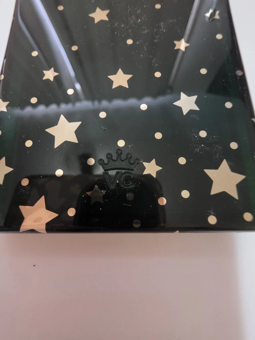 Velvet Caviar Black Phone Case with Gold Stars Samsung S24 Ulta